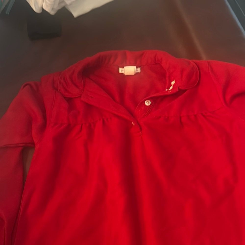 Pottery Barn Kids Red Nightgown